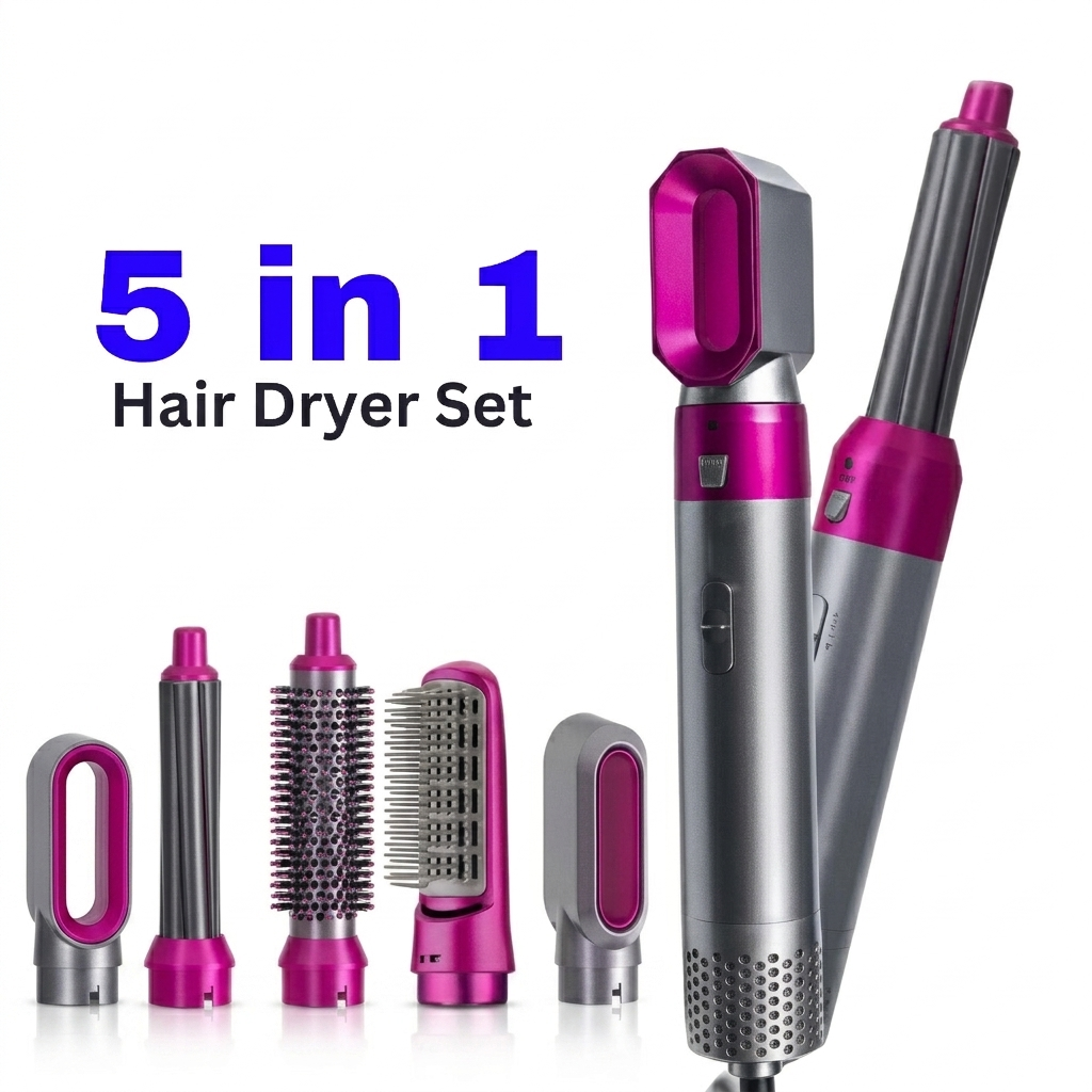 AirGlow 5-in-1 Hot Air Hair Styler