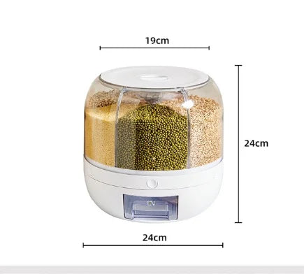 Rotating Grain & Rice Dispenser