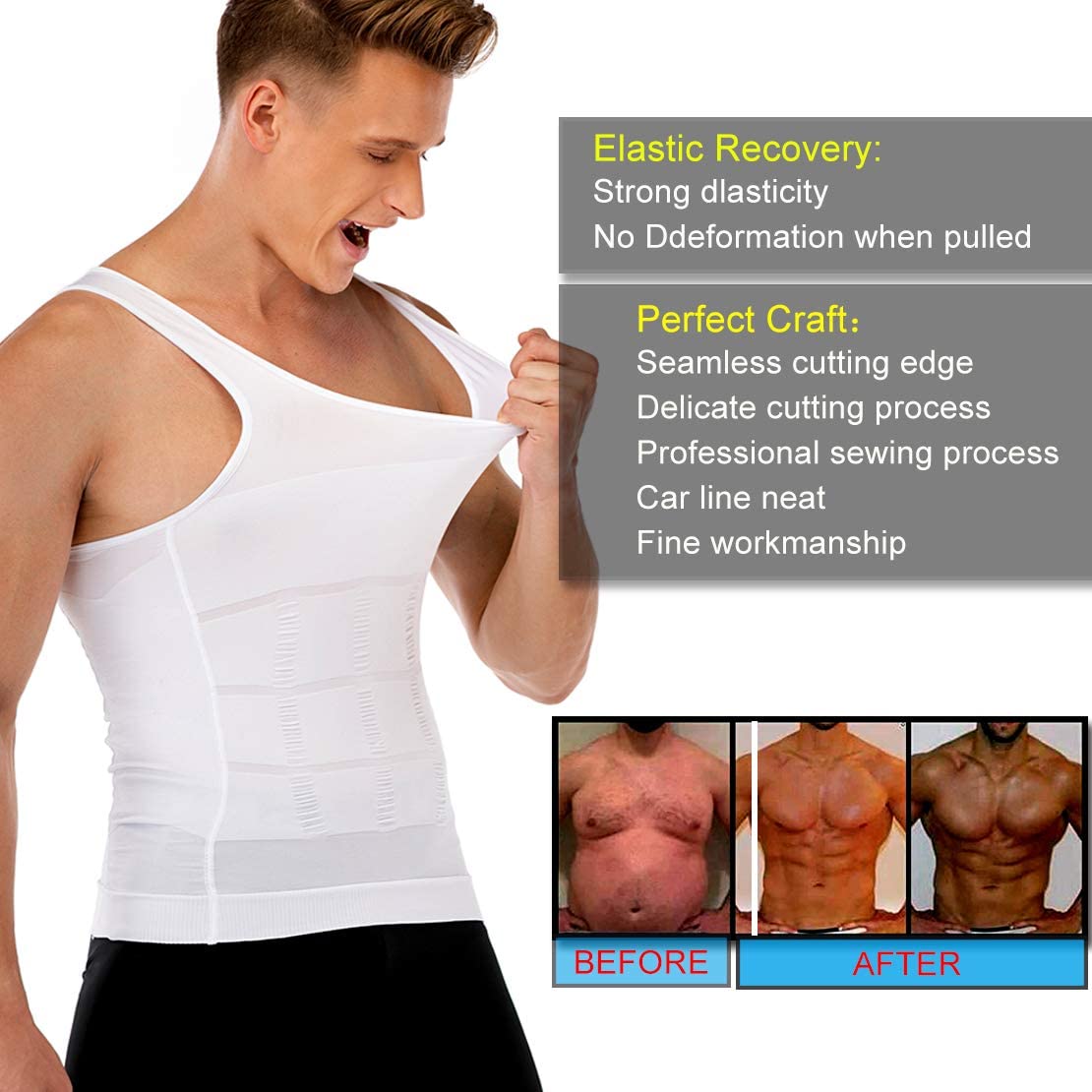 Slim Vest Body Shaper for Men
