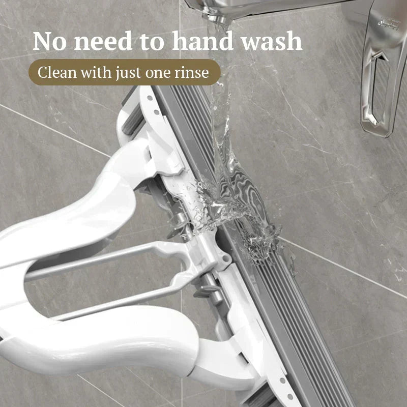 Hand-Washable Self-Wringing Mop