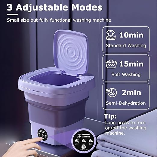 Portable Mini Washing Machine for Baby Clothes