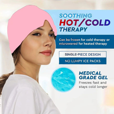 Reusable Cooling Ice Head Cap