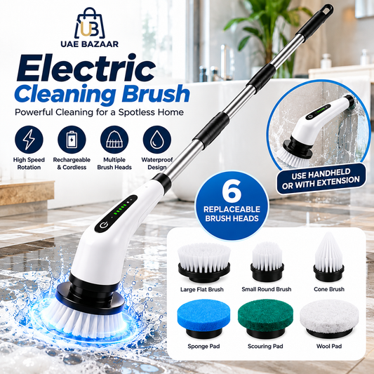 Electric Cleaning Brush – Multi-Purpose Scrubber