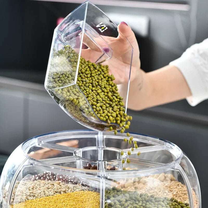 Rotating Grain & Rice Dispenser